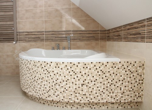 mit Badewanne Eckbadewanne Acryl 140 x 140 cm ohne Wannenträger Styropor S