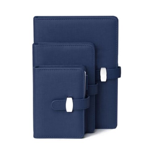 PU Leather Notebook Binder Budget Planner Organizer Cover Pockets Cash Wallet 