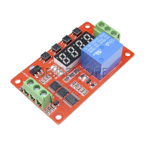 12V Relay Cycle Timer Module PLC Home Automation Delay Multifunction CLOCK