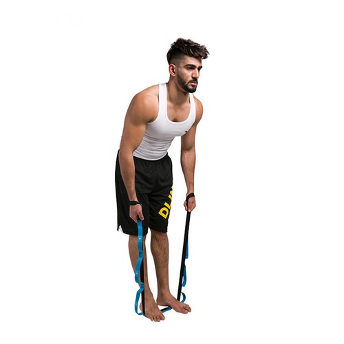 Yoga Stretch Out Yoga Strap With 10 Flexible Loops Pilates Workouts Reduce Risk