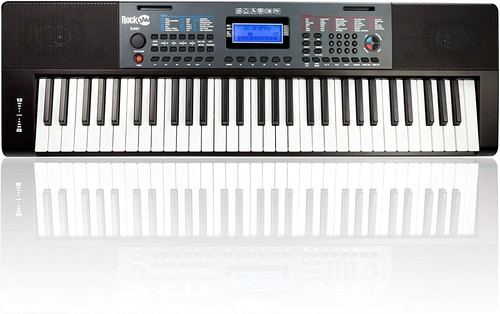Keyboard RockJam RJ461 Digital-Piano PDT E-Klavier 61-Tasten Musik Instrument