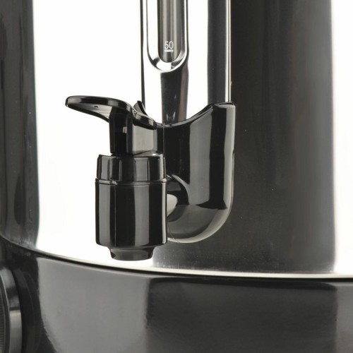 Chauffe-vin Acier Inoxydable Appareil Chaudière à Vin 15L 2500W Argenté et noir