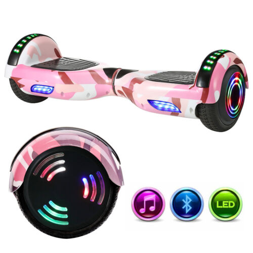 Bluetooth 6.5/" Pink Hover Scooter Bundle Combo Self Balance Board /& Hoverkart UK