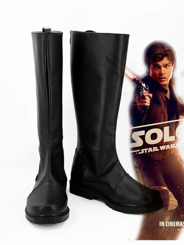 A Star Wars Story Han Solo Boots Shoes Cosplay Costume Halloween Christmas NN.1
