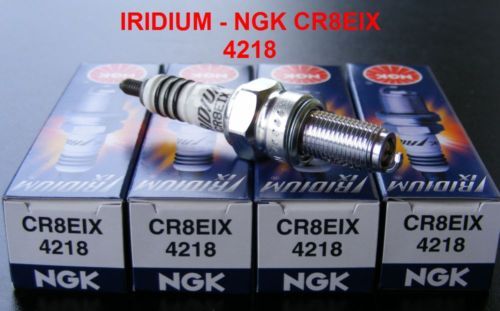 NGK 4218 GSX1400 4x Iridium Spark Plug CR8EIX for Suzuki GSX 1400 