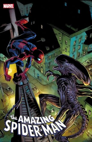 Amazing Spider-Man 56 COVER C VS ALIEN MARVEL COMICS 1//6//2021 PRESELL HOT NEW!!!