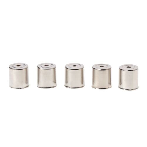 5Pcs//Set Steel Oven Cap Microwave Replacement Round Magnetron Hole Silver Tone
