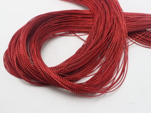 100 Yards 1mm Metallic Thread Jewelry String Beading Cord For Gift Tag Card 