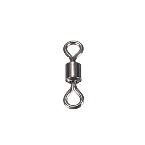 100Pezzi Tronix Round Eye Rolling Swivels Rig Sea Carp Fishing CH