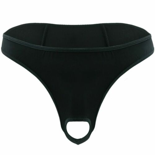 US Men/'s Bikini Briefs Open Penis Hole Panties Thongs T-Back G-String Underwear
