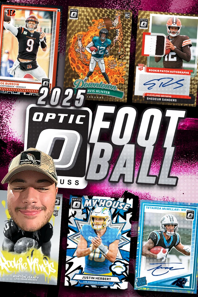 25/26 NFL OPTIC BLASTERS RANDOM TEAM @ $1 WITH DINO! LETS GO DOWNTOWN!