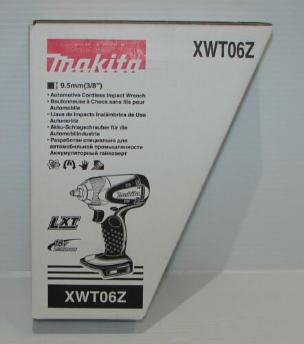 Makita XWT06Z 18V Li-Ion Cordless 3//8 Impact Wrench Retail White Boxed Japan