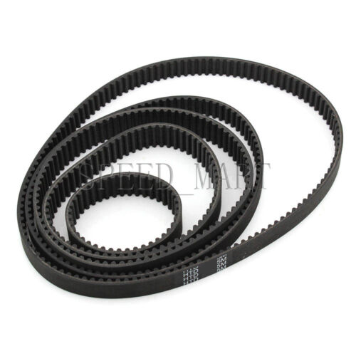 HTD5M Timing Belt Cogged Rubber Geared Closed Loop 15//20//25//30mm Wide 1300-1390