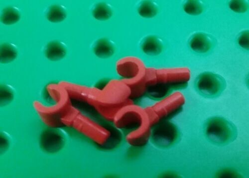 4 pieces *NEW* Lego Red Hands for Space Star Wars Minifigs Figures Figs