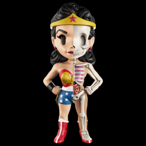 10cm WONDER WOMAN DISSECTED VINYL ART FIGURE XXRAY x DC COMICS GOLDEN AGE