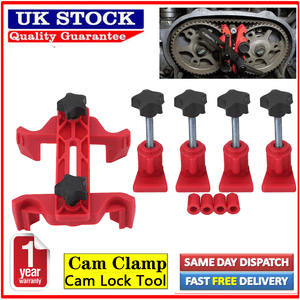 Universal 9pc Dual Cam Clamp Camshaft Timing Sprocket Gear Locking Kit Hand Tool