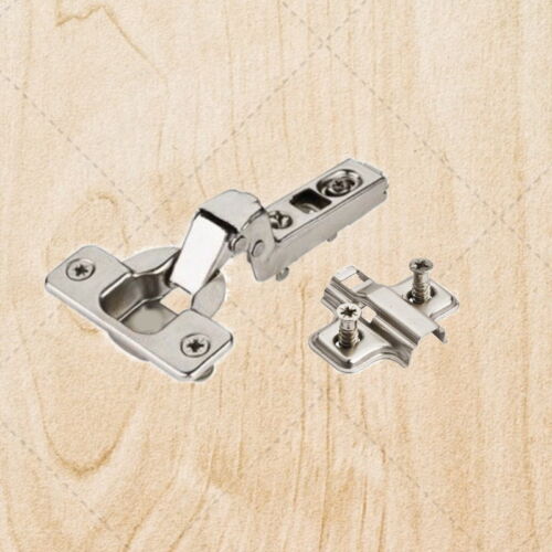 Self Closing Cabinet Hinges Inset Euro Concealed 110 deg w Plate hc00.0280.05 