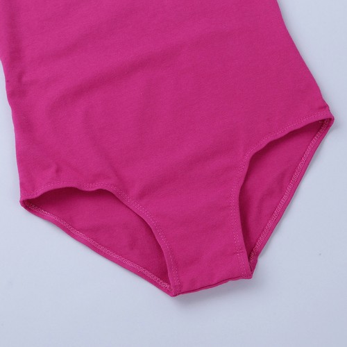 Sleeveless Girls Ballet Dance Bodysuit Gymnastics Leotard Workout Sport Unitards
