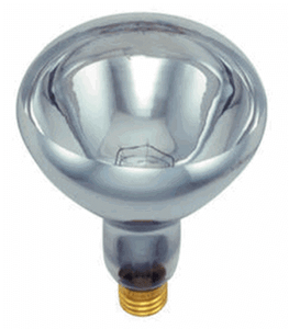 175 Watt Clear Shatterproof Heat Lamps