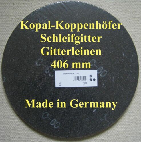 10 x Schleifgitter Gitterleinen 406 mm Korn 60 80 100 120 150 180 beidseitig ver 
