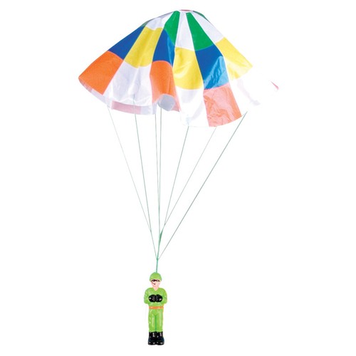 Sky Diver attaché à parachute grosses Figures Toy Cadeau Nouveauté Childs Kids