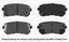 Rotors Ceramic Pads R 2011 2012 2013 Fit Kia Sportage AWD OE Replacement