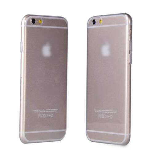 Funda delgada Transparente de Cristal Rígido Para Apple iPhone 6s 7 8 Plus XS Mas 5s 