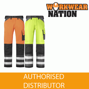 SALE PRICE Snickers 3333 Class 2 Hi-Vis Trousers