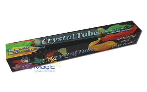 Crystal Silk Tube Tücher magisch verketten Magic 1009 Zaubertrick mit Tüchern