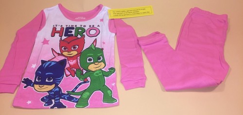 PJ Masks Toddler Girl Long Sleeve Shirt /& Pants Pajamas New 2T