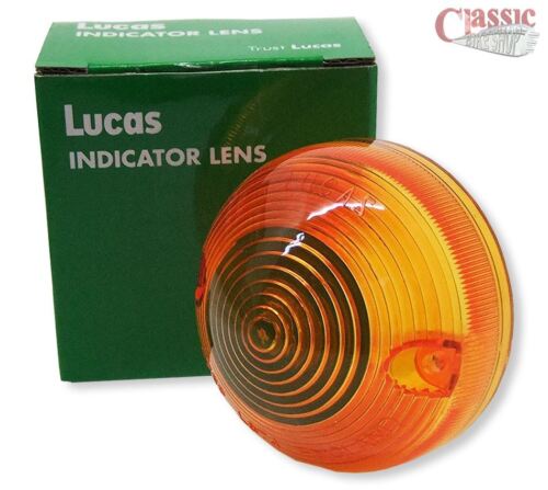 Genuine Lucas Indicator Lens - Triumph, Norton & BSA Motorcycles - 60600621