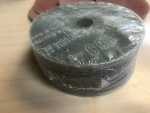 Pk 25 4'' 100 Grit Aluminum Oxide Sanding Grinding Disc For Angle Grinder B&D 