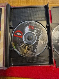 D (Sega Saturn, 1996) Complete W/ Manual CIB TESTED * 2 Disc * RARE VIDEO GAME