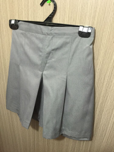 BNWT Girls Medium Grey Midford Brand Sz 20 School Uniform Skort Style Culottes