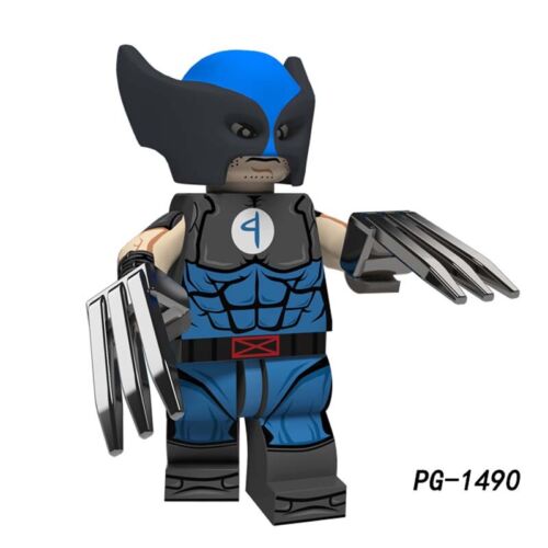 Lego XMen Minifigures Marvel Avengers Spider Man Wolverine Venom Deadpool Hulk