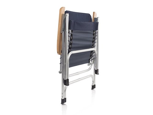 NOUVEAU * Pliable Régie chaise en Bleu Marine avec elastikkordeln confortable Bootssitz