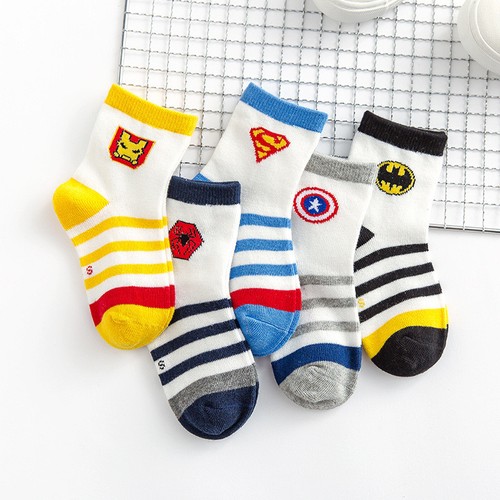 5 Paris Boys Socks Stocking Hose Cotton Child Kids Favors Soft Sports In Stock