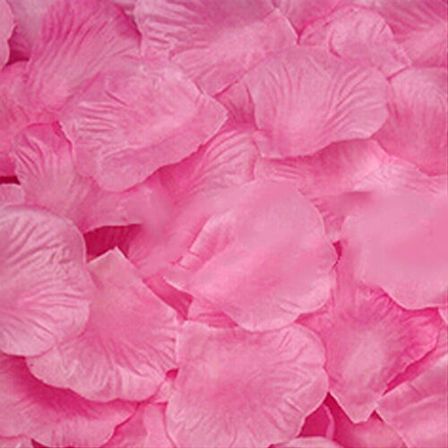 100//1000pcs Simulation Rose Confetti Petals Wedding Party Supplies Decorations