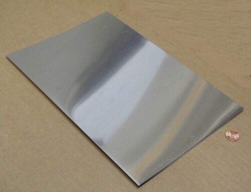 316 Stainless Steel Sheet  Annealed .015" Thick x 8.0" Width x 12.0" Length 