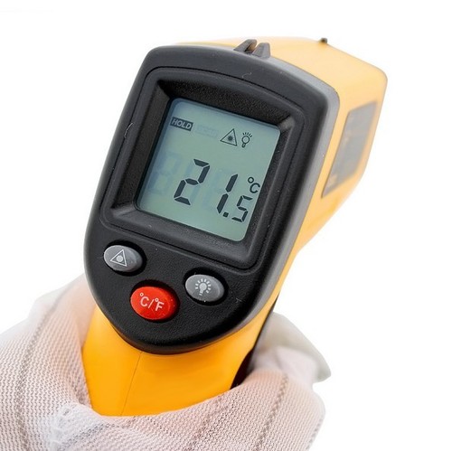 Non contatto Termometro a infrarossi IR GM320 PISTOLA LASER PORTATILE DIGITALE DELLA TEMPERATURA
