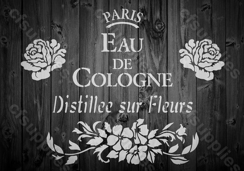 MYLAR STENCIL Shabby Chic FRENCH VINTAGE Craft Art DECOR 125 micron A3//A4 72
