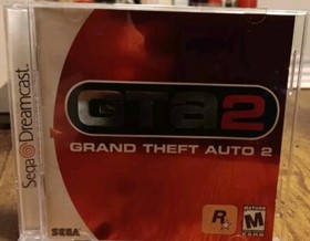 Grand Theft Auto 2 (2000) Does Not Include The Map!! Sega Dreamcast