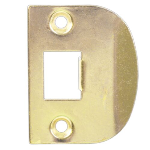 Details about   Universal STRIKER KEEP PLATE Brass Plated Door Mortice Catch Latch Receiver Stay 