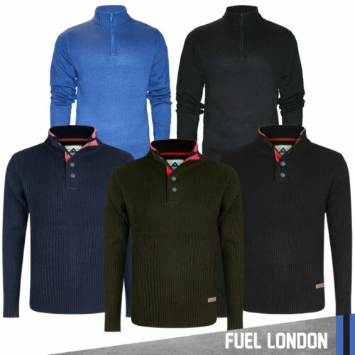 Patternless Jumpers & Cardigans for Men
