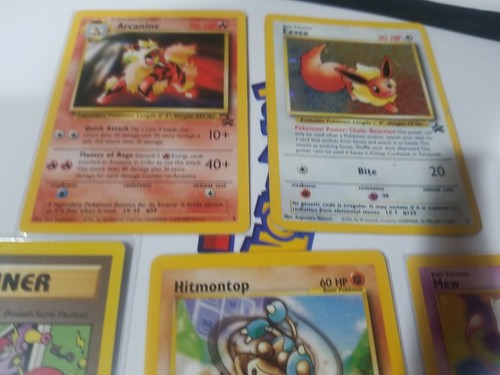 WOTC Black Star Promo 5 Card Lot Pokemon Wizards of the Coast 1999
