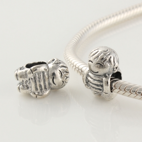 ORIGINAL MASSIV 925 SILBER BEAD /"Junge/" GESCHENK