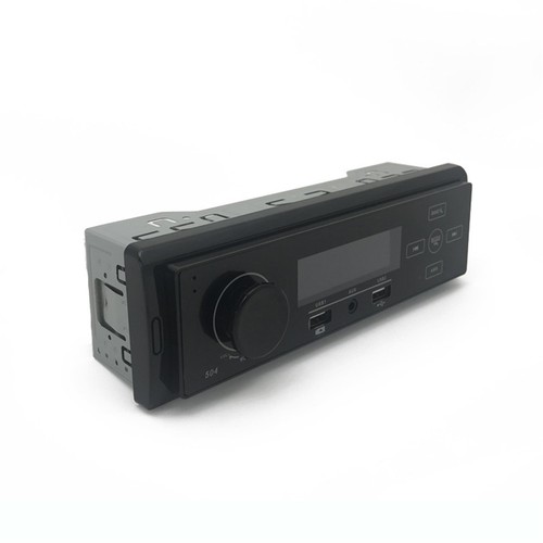 Mini 1DIN 12V Car Radio Audio Stereo Player InDash MP3 FM Transmitter USB SD AUX