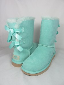 teal uggs with bows