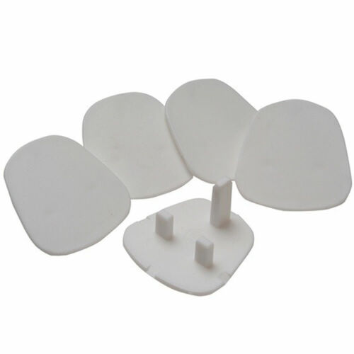 5 x Safety Plugs for UK Mains Sockets 
