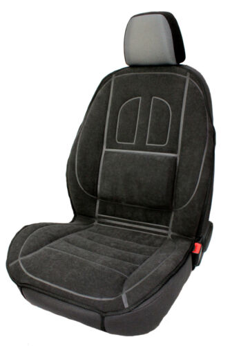 AUDI Velours Auto Sitzauflage Autositzmatte Sitzmatte 3D Sitzbezüge graphit 1Stk